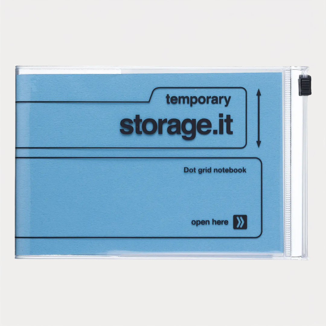 Blue Storage.it Dot Grid Notebook