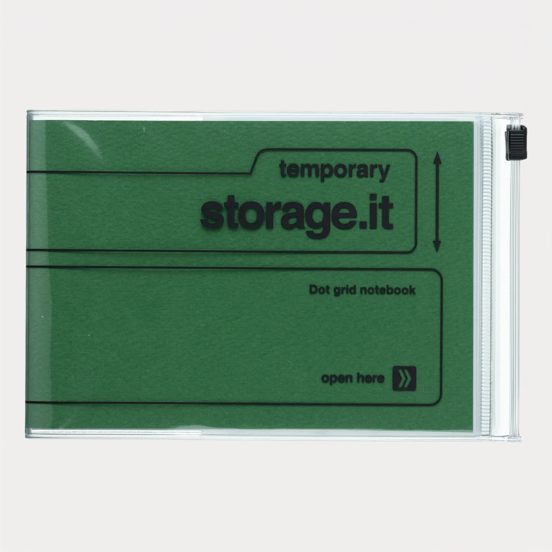 Green Storage.it Dot Grid Notebook