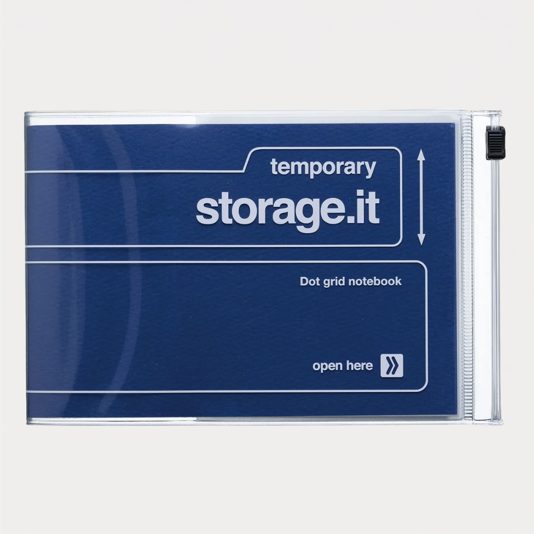 Navy Storage.it Dot Grid Notebook