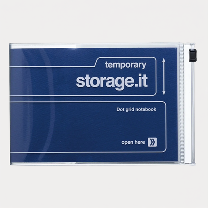 Navy Storage.it Dot Grid Notebook