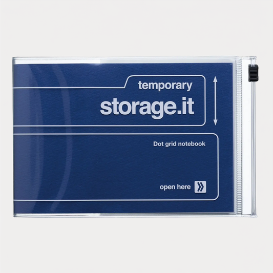 Navy Storage.it Dot Grid Notebook