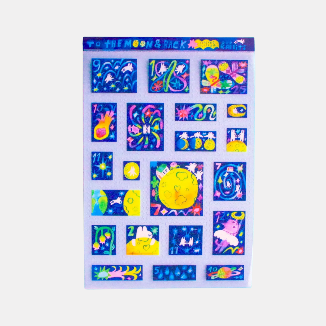 To the Moon and Back Sticker Sheet