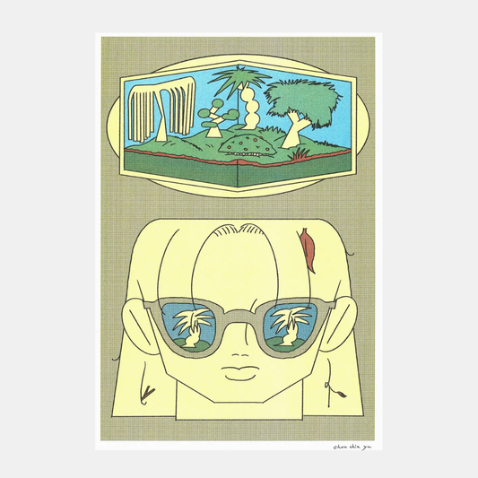 If I Could Collect Trees Into My Own Space Print