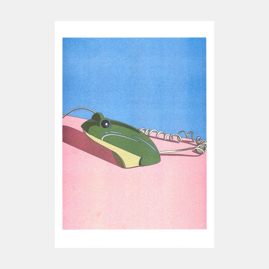 Crusader Frog Print