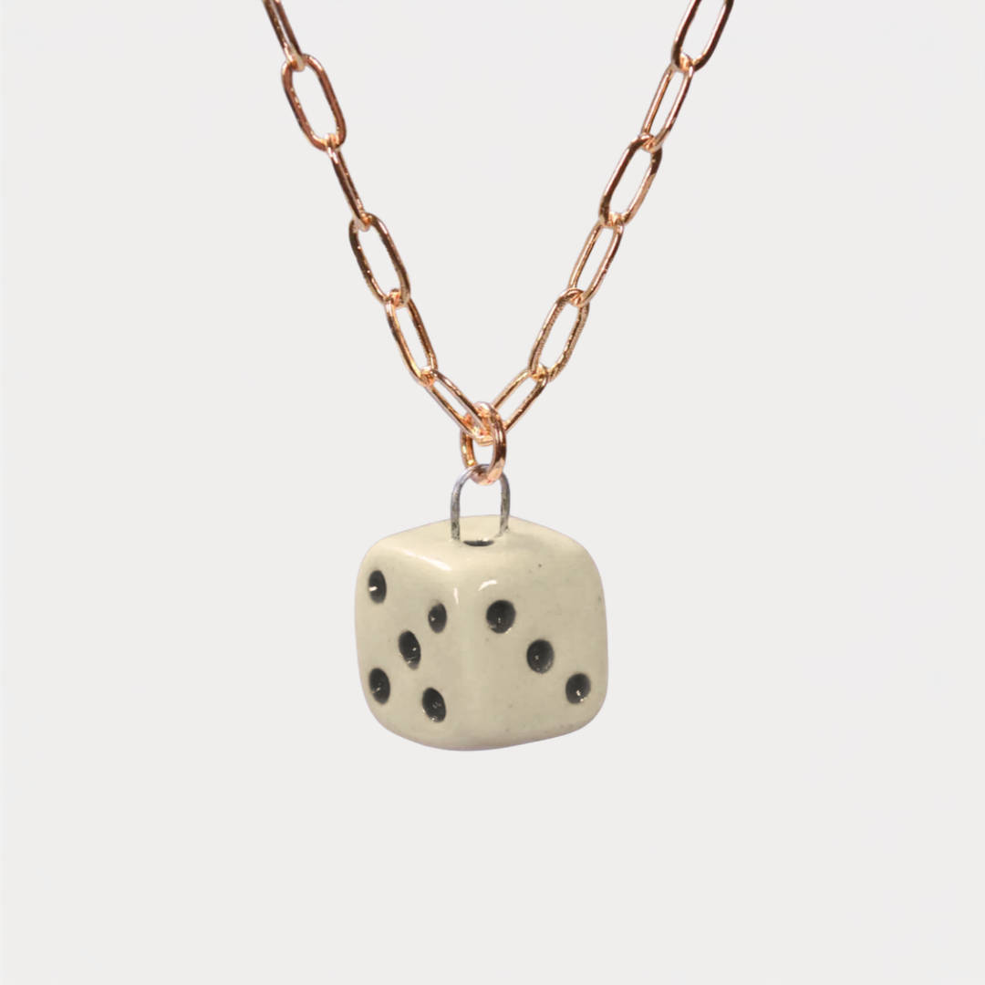 Dice Charm Necklace