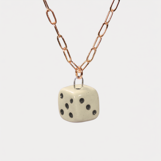 Dice Charm Necklace