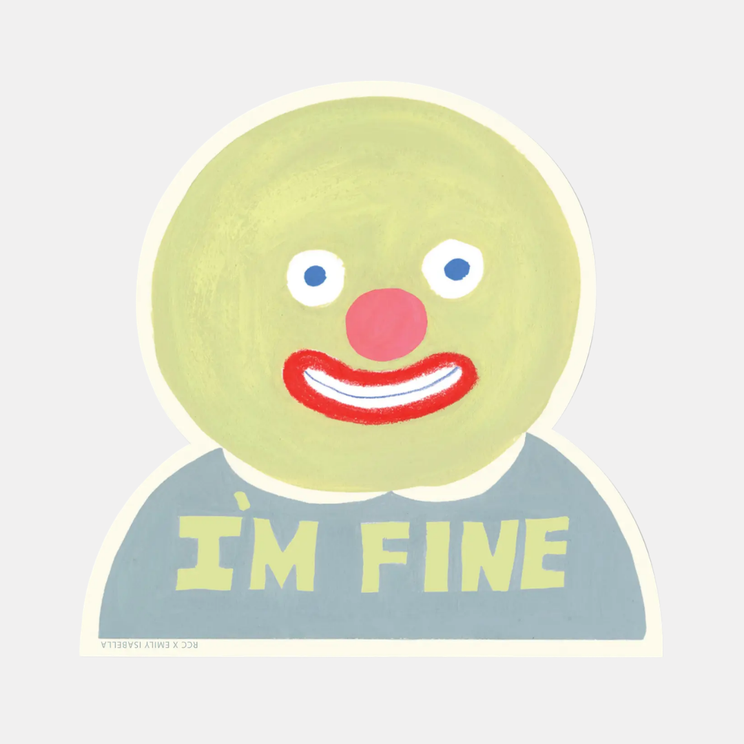 I'm Fine Sticker