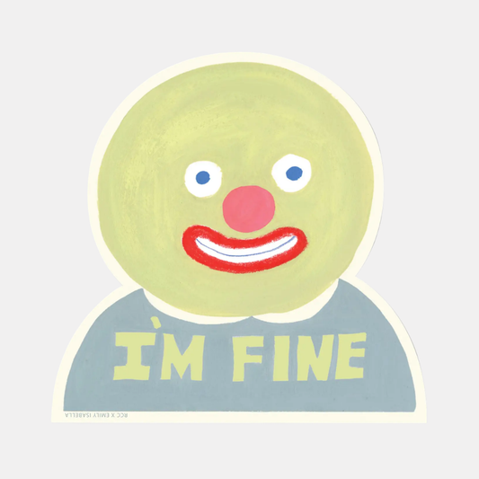 I'm Fine Sticker