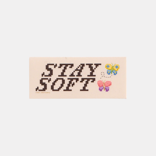 Stay Soft Sticker