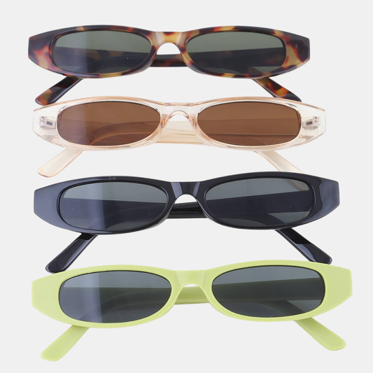 Chic Wide Bar Sunglasses