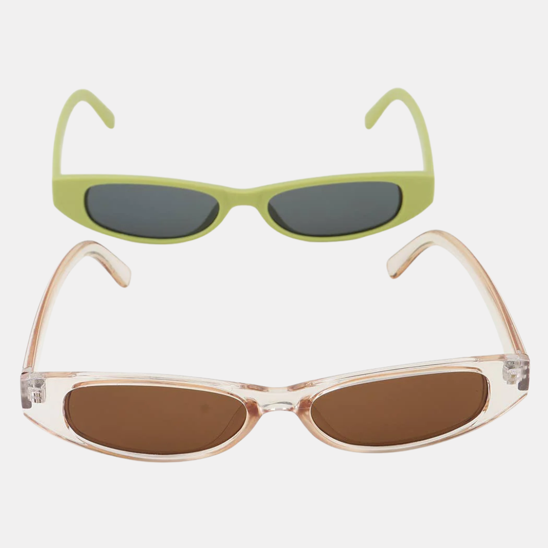 Chic Wide Bar Sunglasses