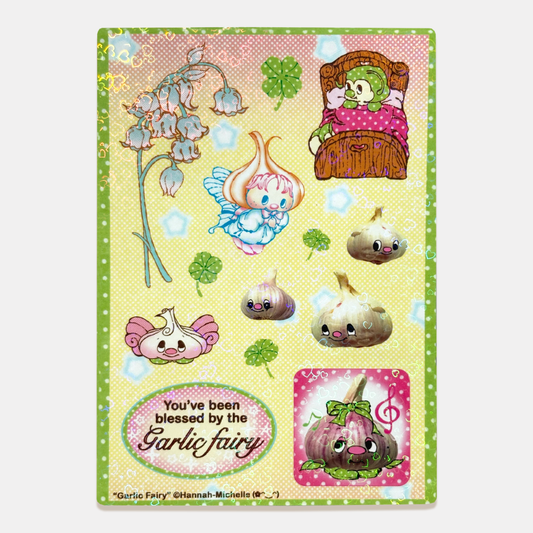 Garlic Fairy Sticker Sheet