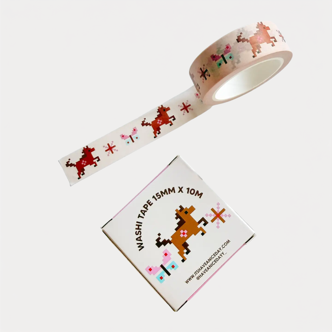 Pixel Horse Washi Tape