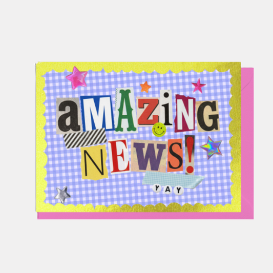 Amazing News Card