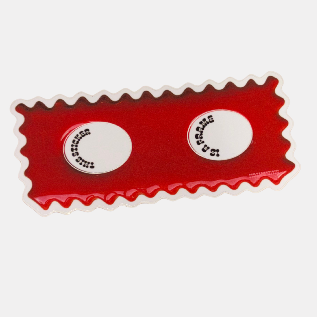 Cherry Double Mini Frame Sticker