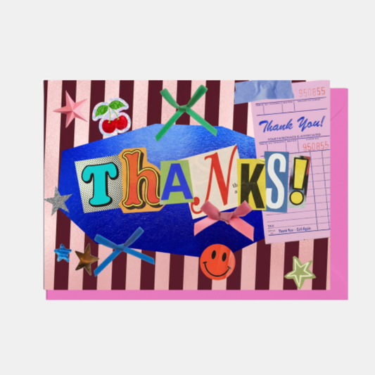 Thanks Smiley Card
