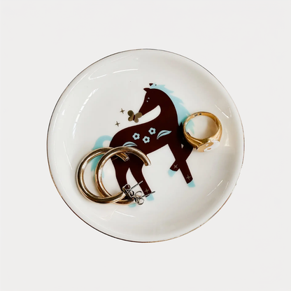 Lucky Horse Ring Dish