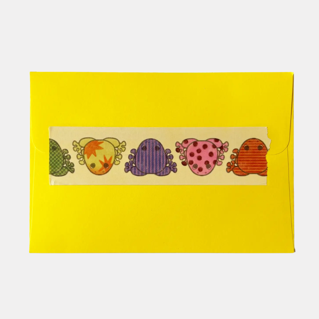 Pocket Frog Washi Tape