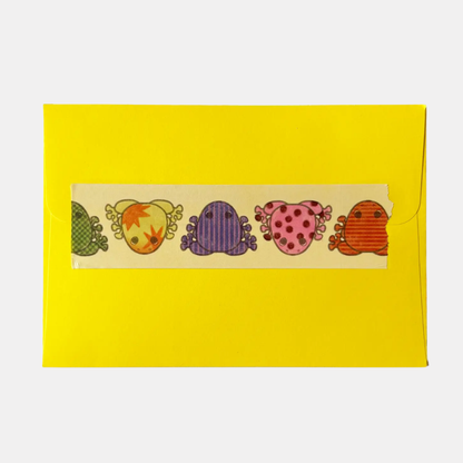 Pocket Frog Washi Tape
