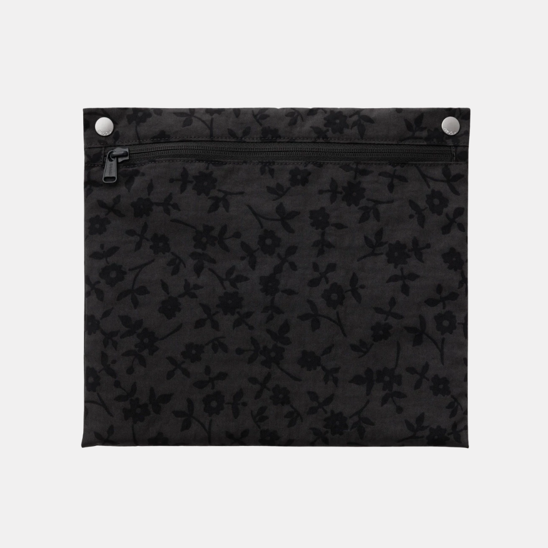 Charcoal Ditsy Floral Cloud Carry-On