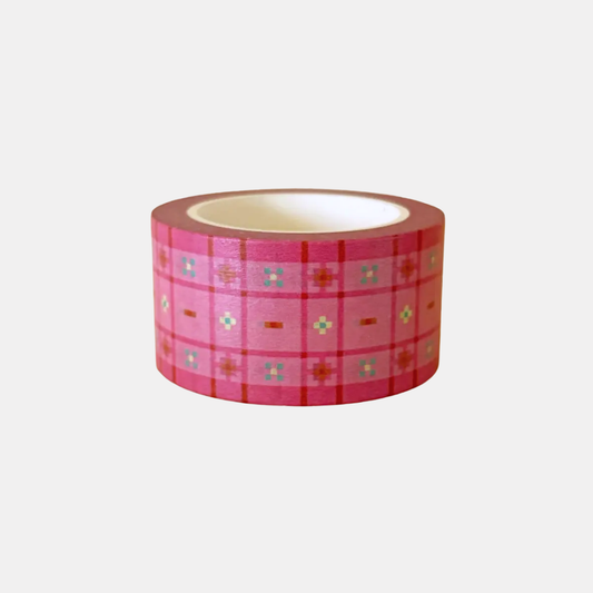Pink Patterned Washi Tape