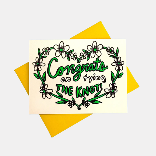 Congrats on Tying The Knot Card