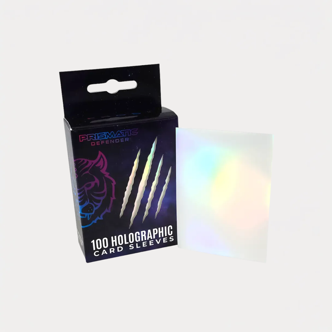 White Oracle Holographic Card Sleeve