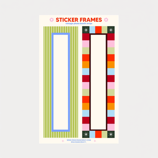 Patchwork Sticker Frame
