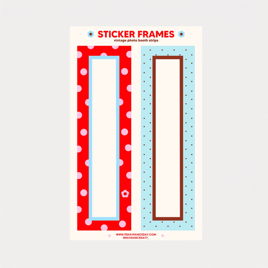 Dots Sticker Frame