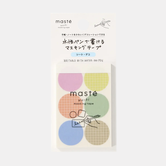 Circle Washi Tape Sheets