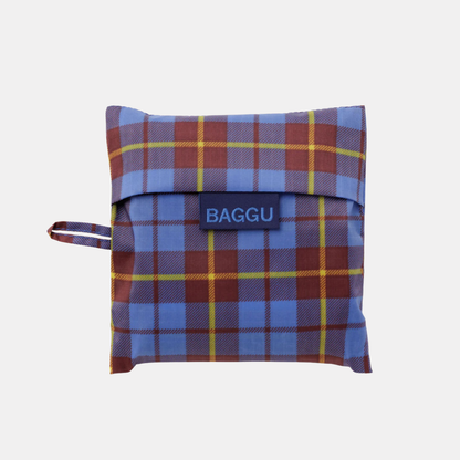Blue Tartan Standard Baggu