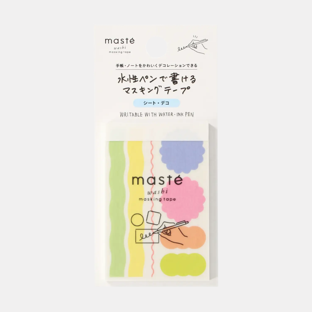 Line Motif Washi Tape Sheets