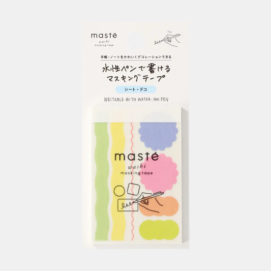 Line Motif Washi Tape Sheets