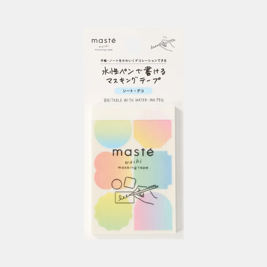 Gradient Motif Washi Tape Sheets