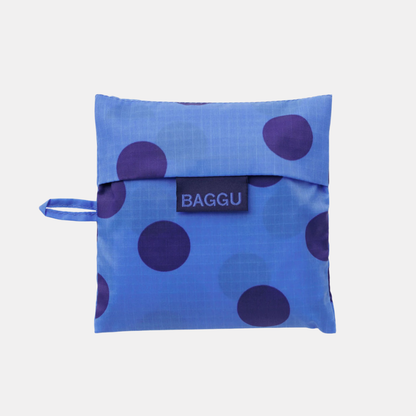 Blue Polka Standard Baggu
