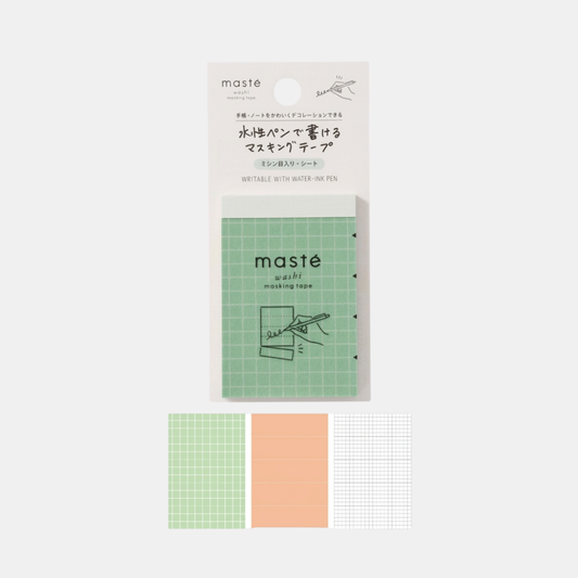 Assorted Masking Tape Sheets