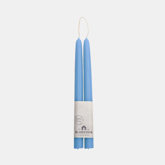 Sky Blue Taper Candles