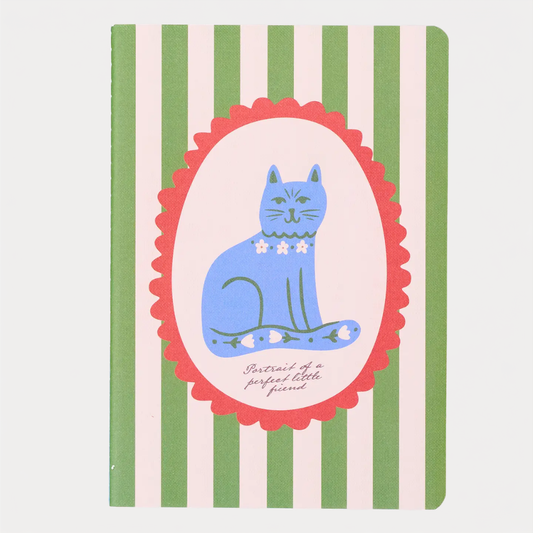 Blue Cat Notebook