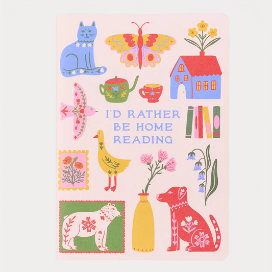 I'd Rather Be Home Reading Notebook