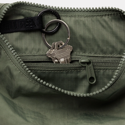 Caper Small Nylon Crescent Bag