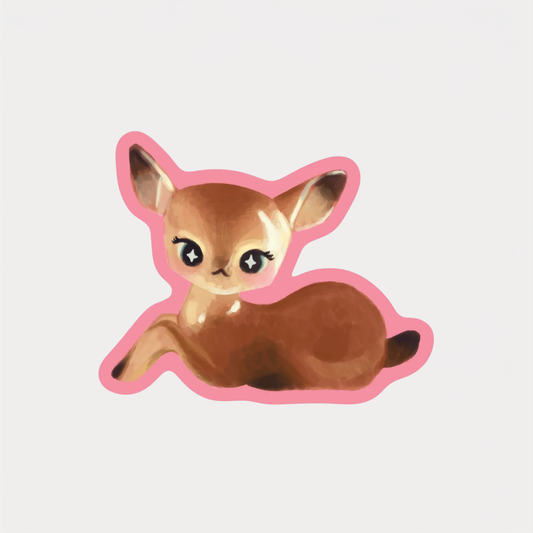 Ceramic Deer Sticker