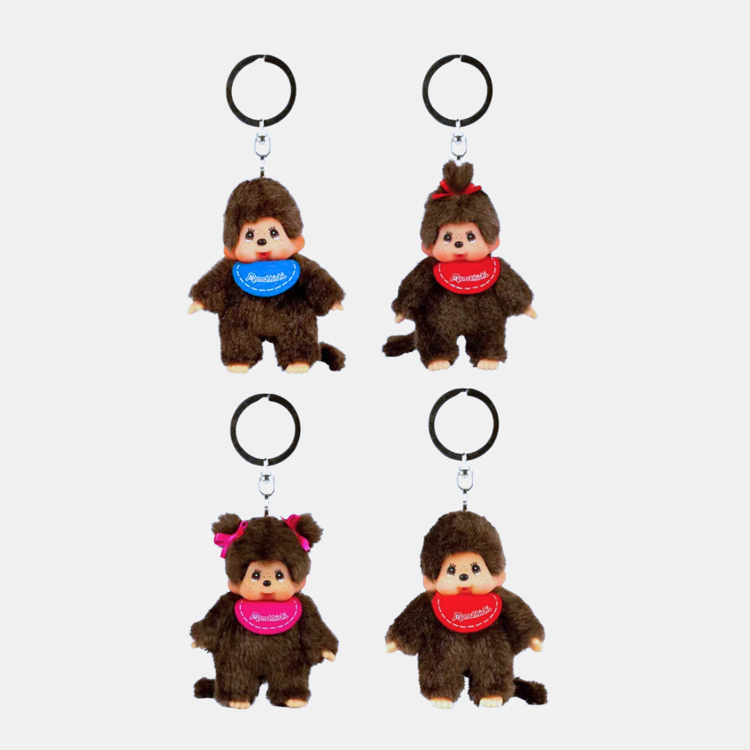 Monchhichi Plush Keychain