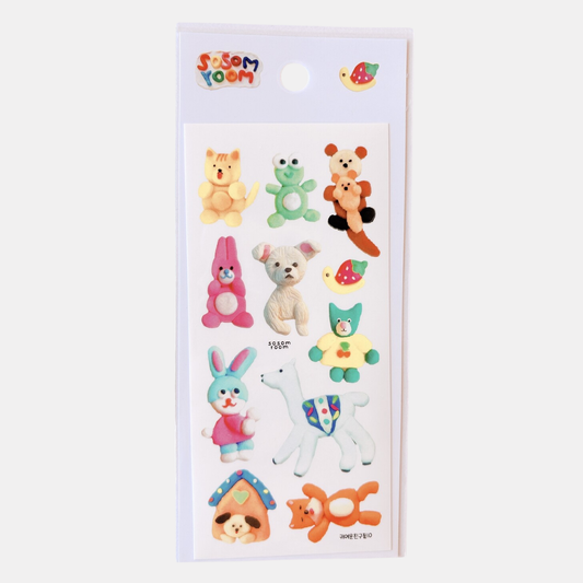 My Best Buddies Sticker Sheet