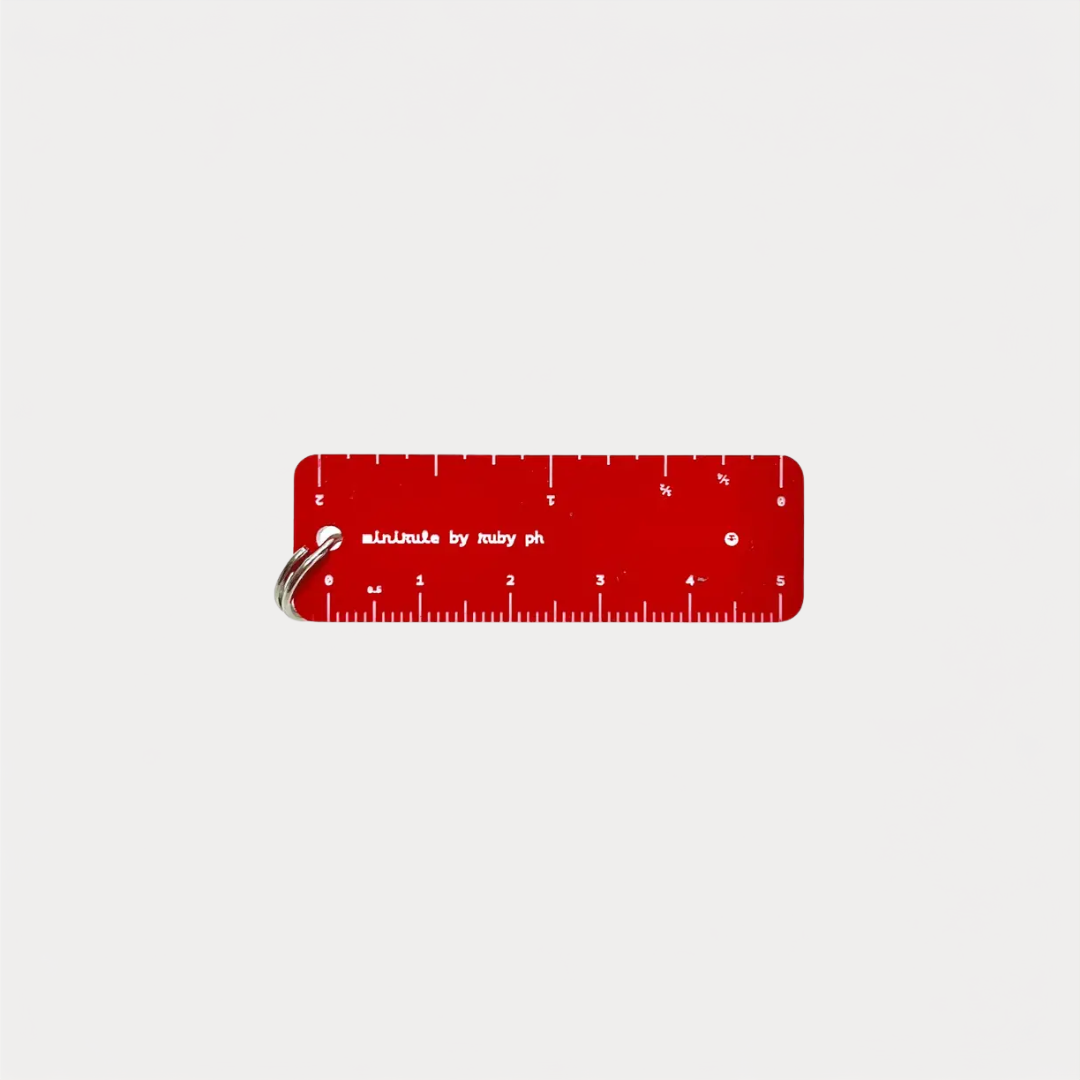 Minirule Keychain