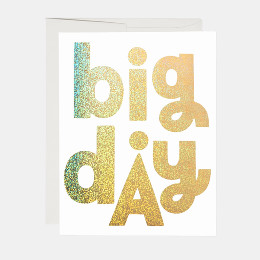 Big Day Congratulations Card