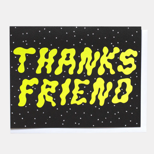 Celestial Thanks Friend Card