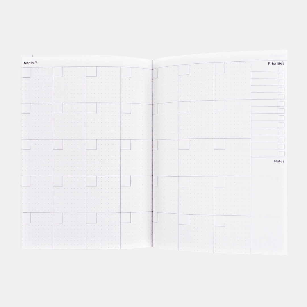 Celine A5 Undated Weekly Planner