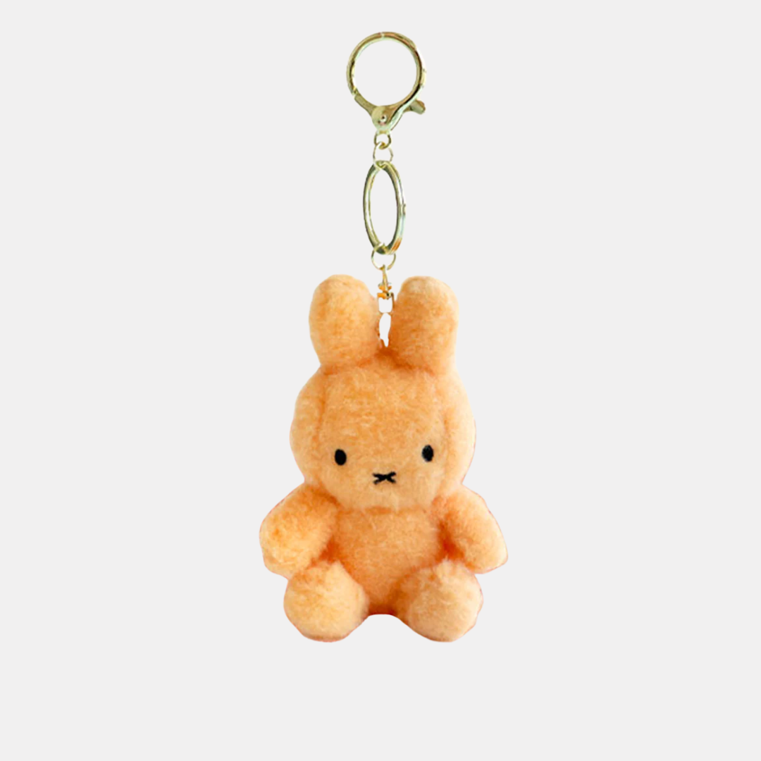 Miffy Fluffy Plush Keychain
