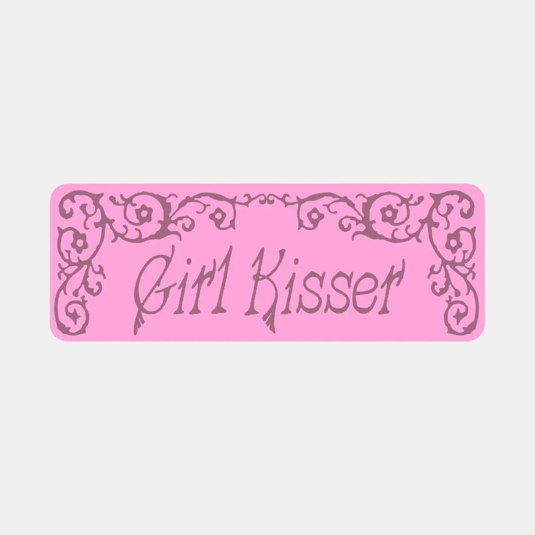 Big Girl Kisser Sticker