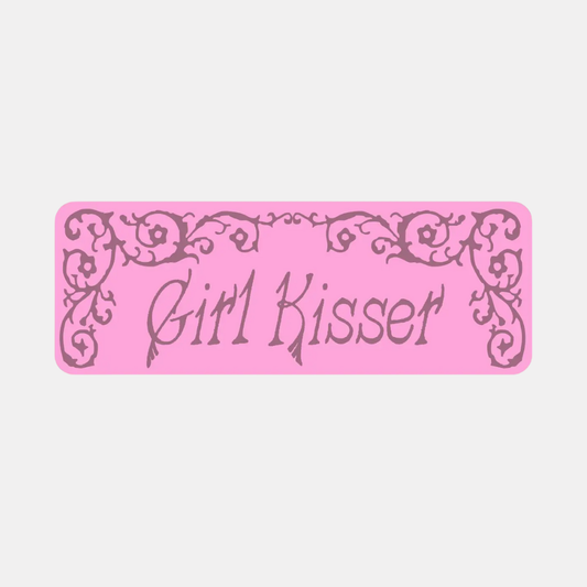 Girl Kisser Sticker